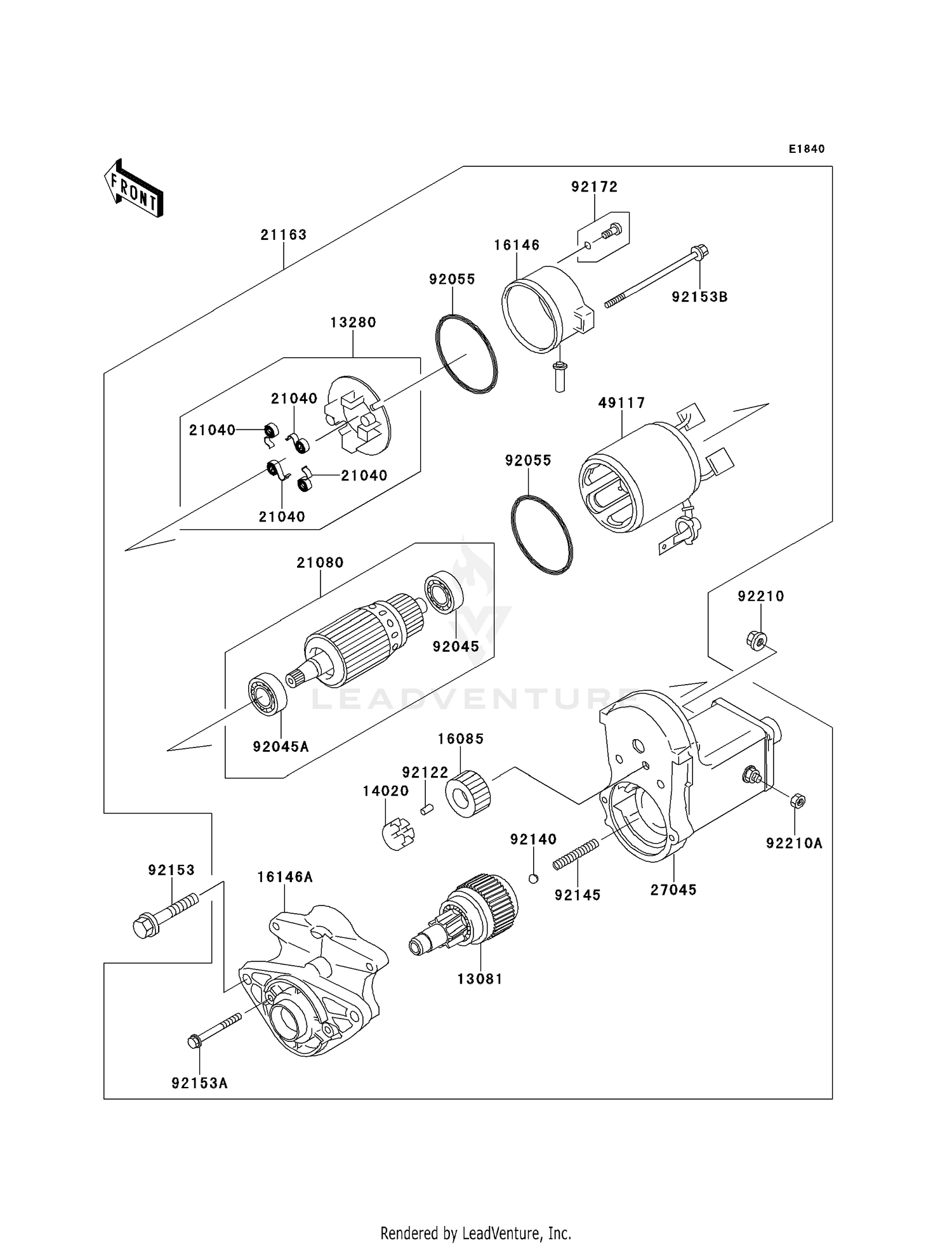 STARTER MOTOR