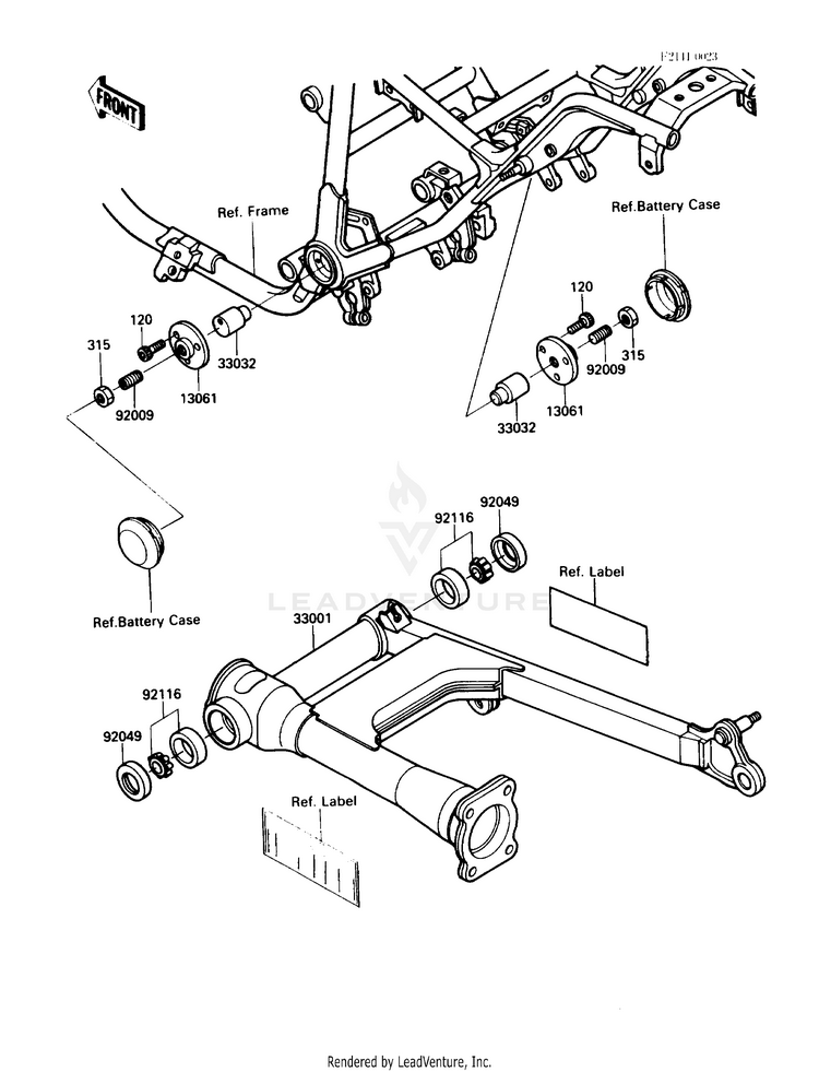 Swingarm Schematic
