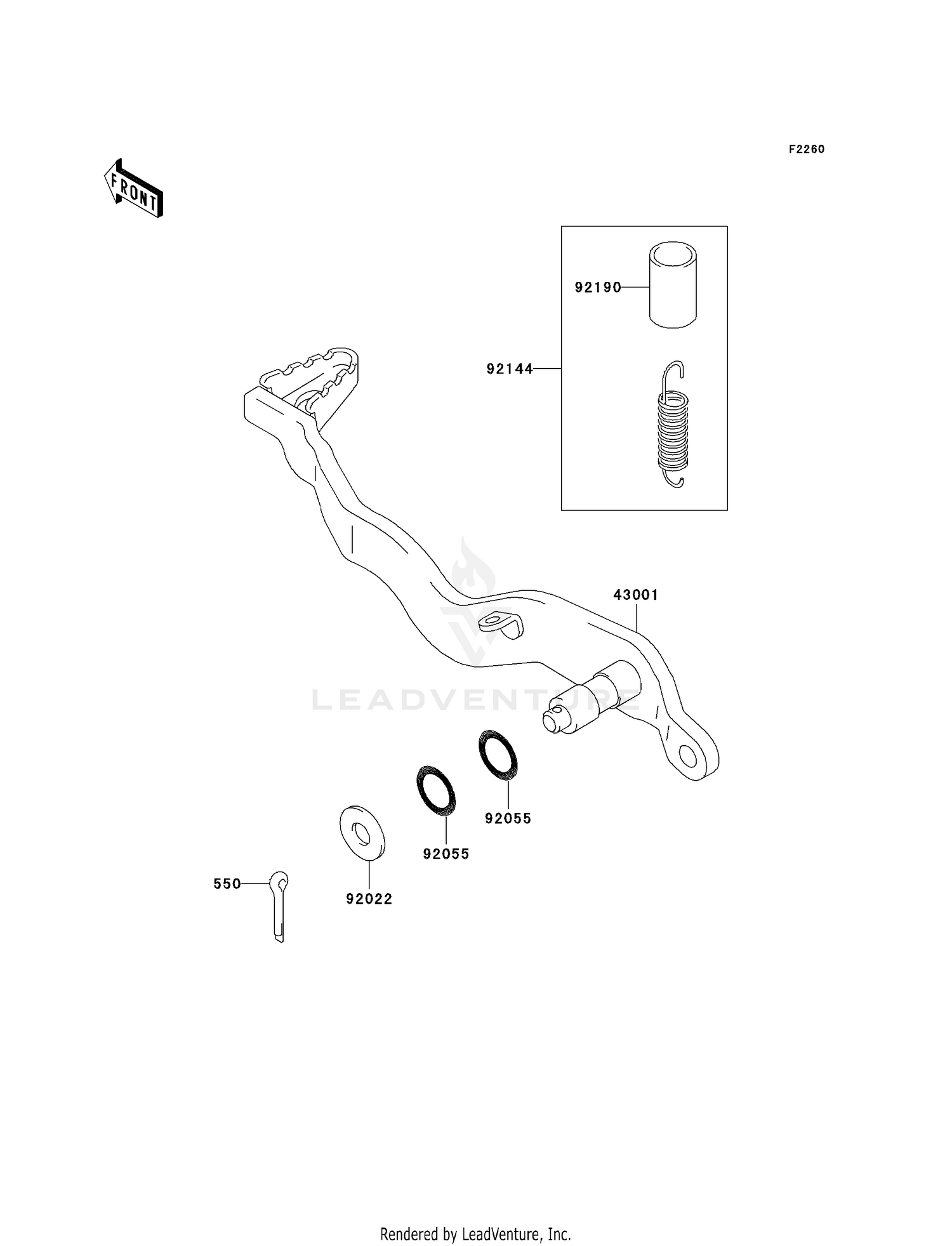 BRAKE PEDAL