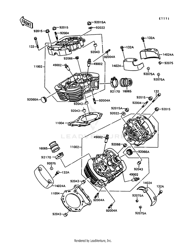 Cylinder Head Schematic
