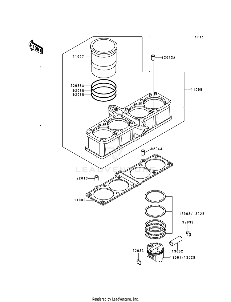 Cylinder/Piston(S) Schematic