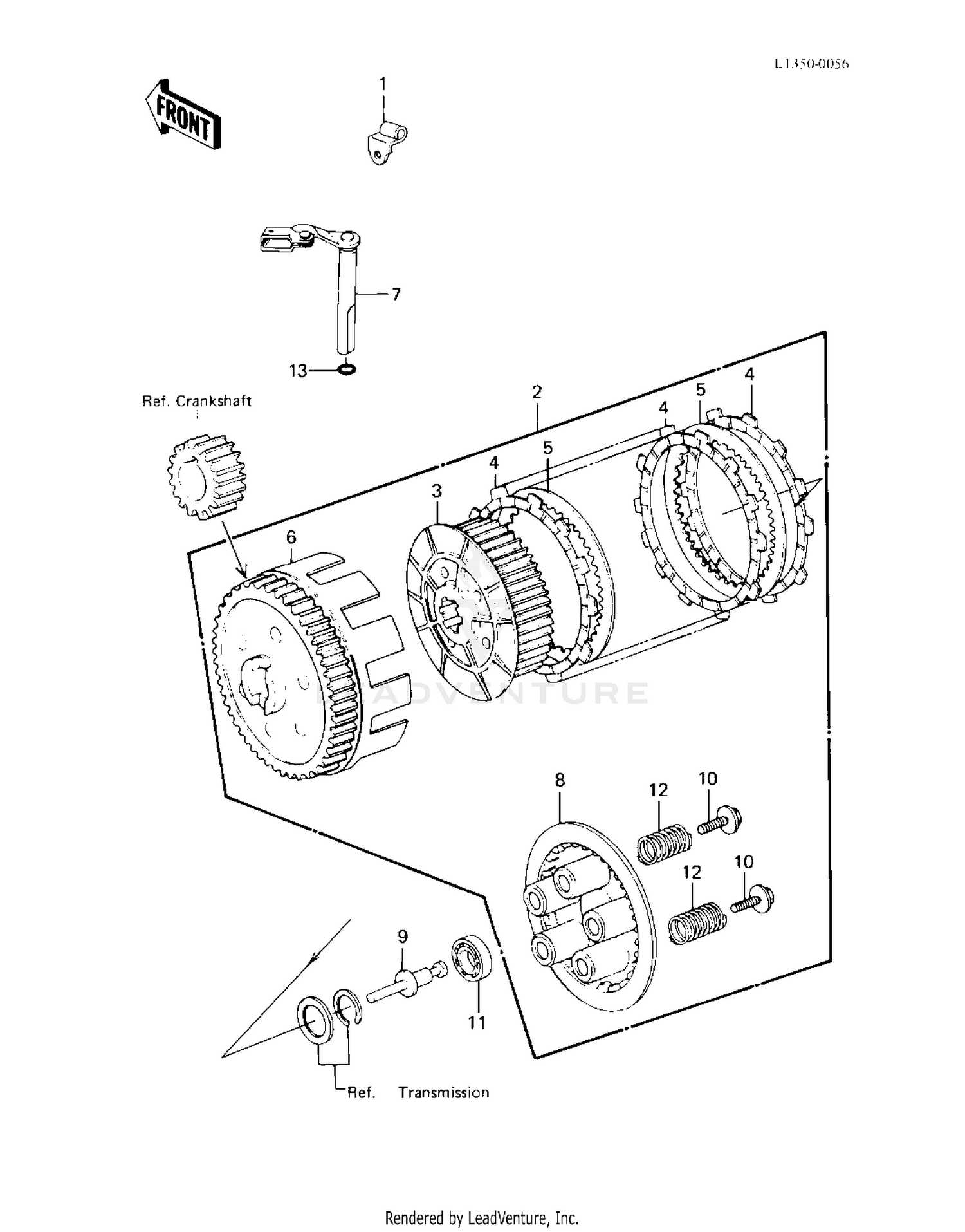 CLUTCH ('83 KLT200-C1)