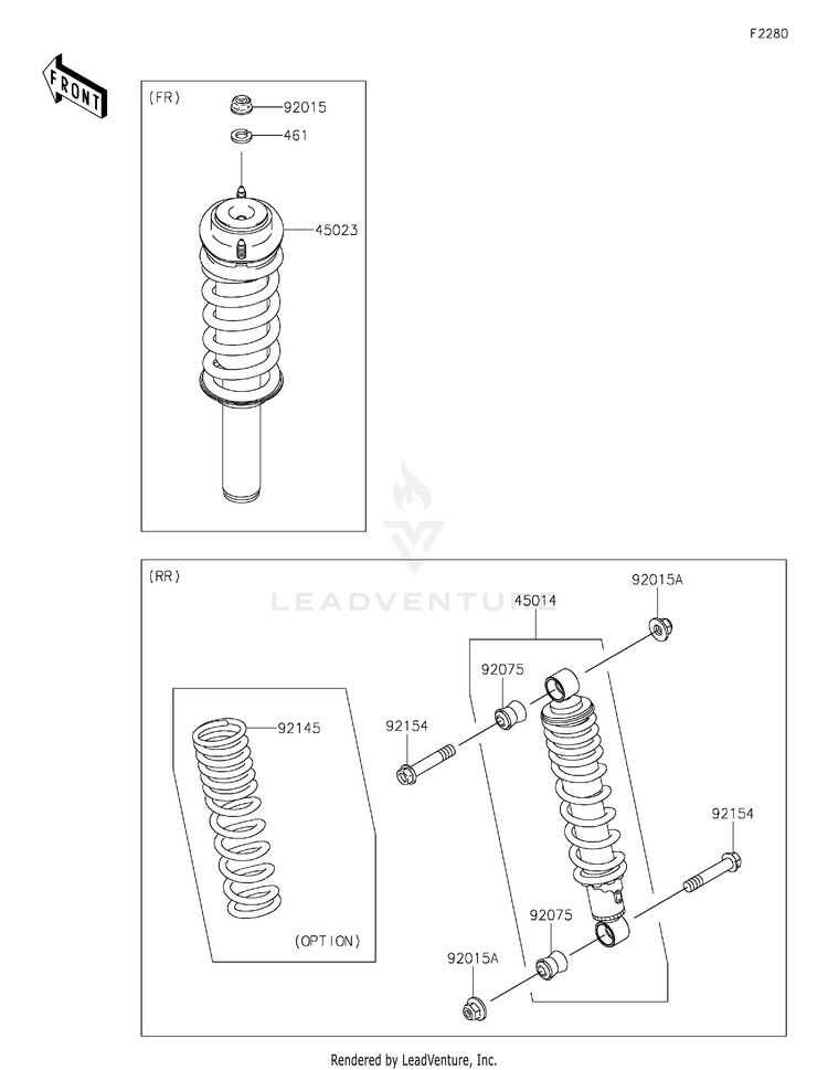 Shock Absorber(S) Schematic