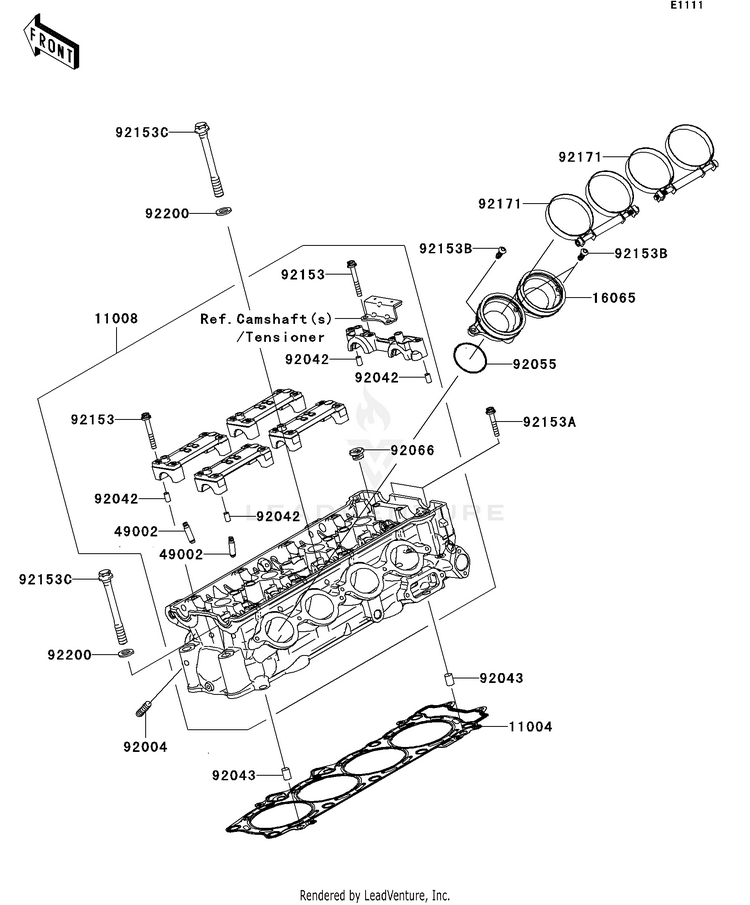 Cylinder Head Schematic