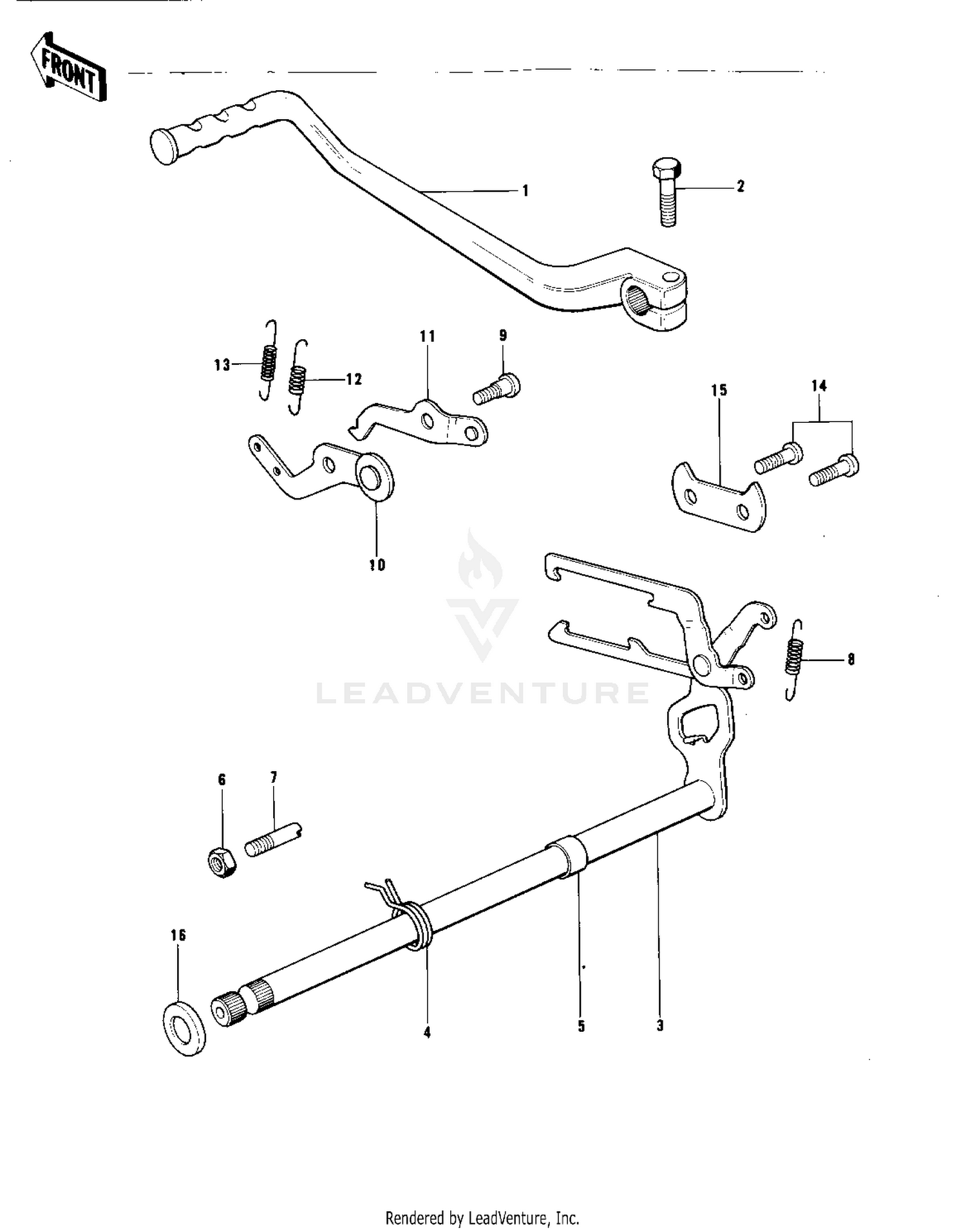 GEAR CHANGE MECHANISM