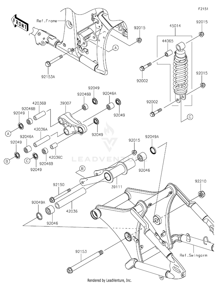 Suspension/Shock Absorber Schematic