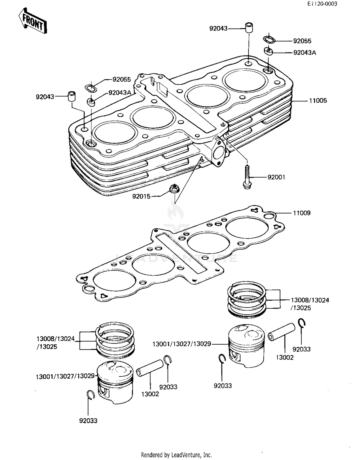 CYLINDER/PISTONS