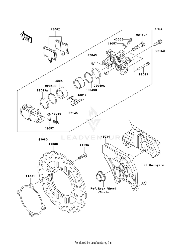 Rear Brake Schematic