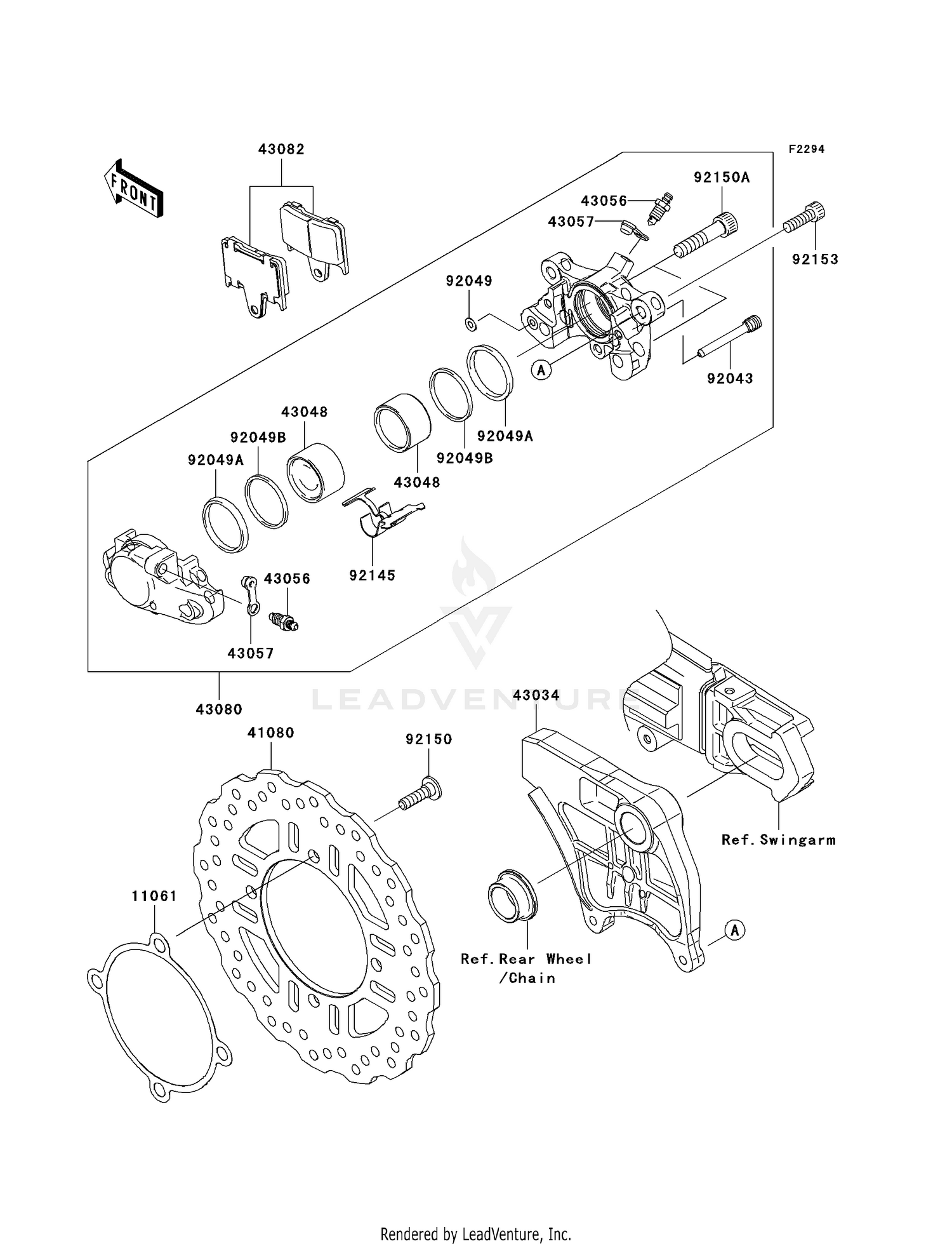 REAR BRAKE