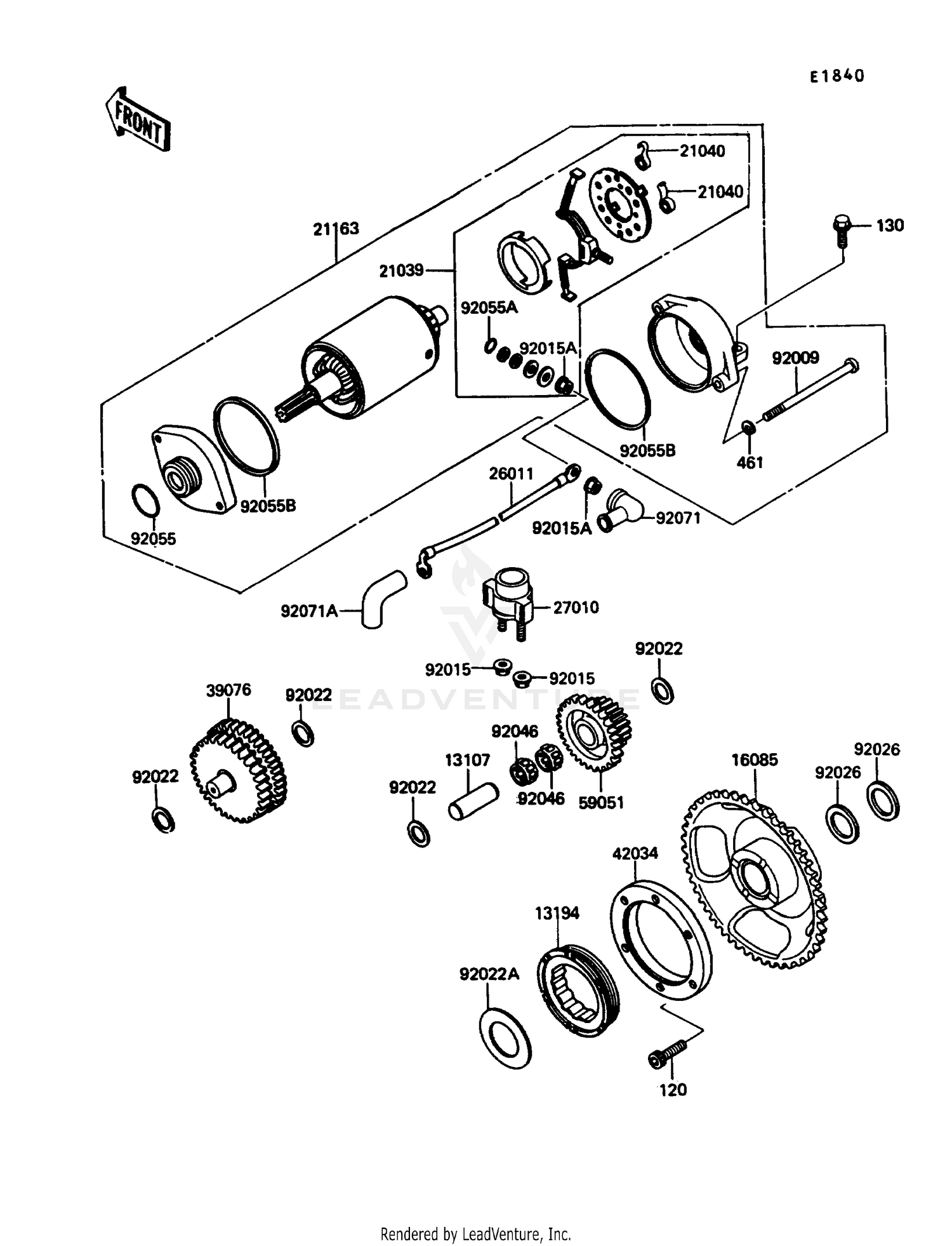 STARTER MOTOR