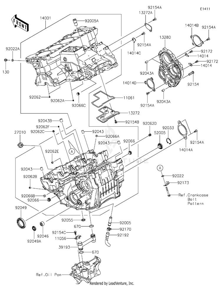 Crankcase Schematic