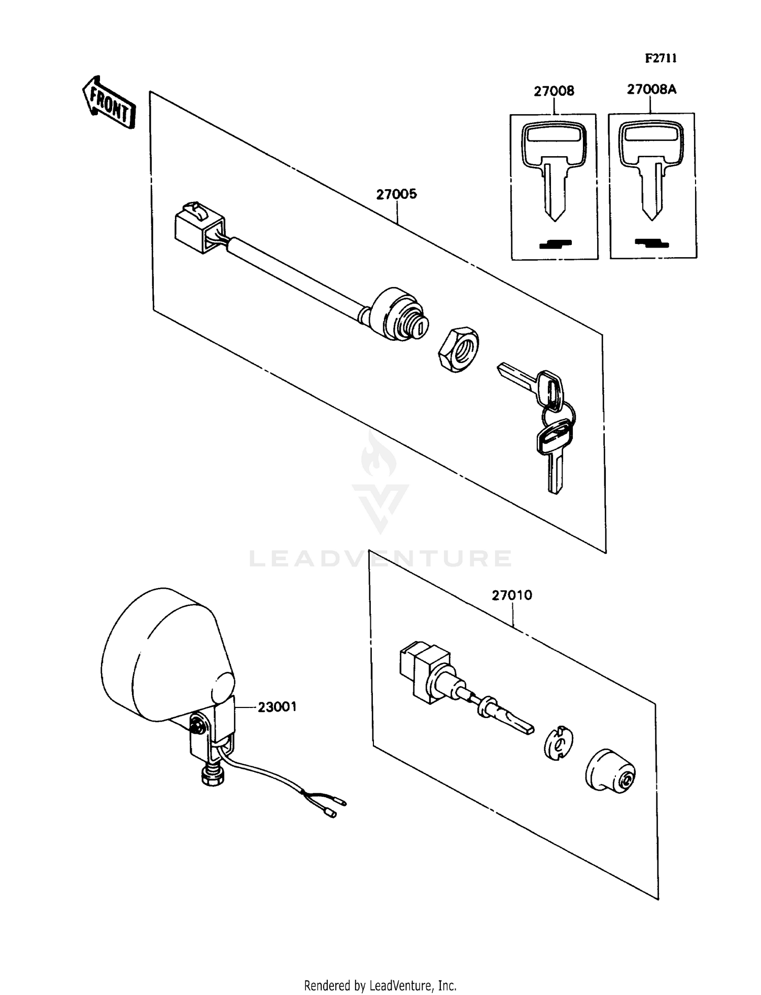 HEAD LAMP/IGNITION SWITCH