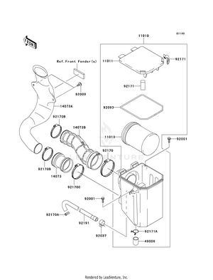 Air Cleaner Schematic