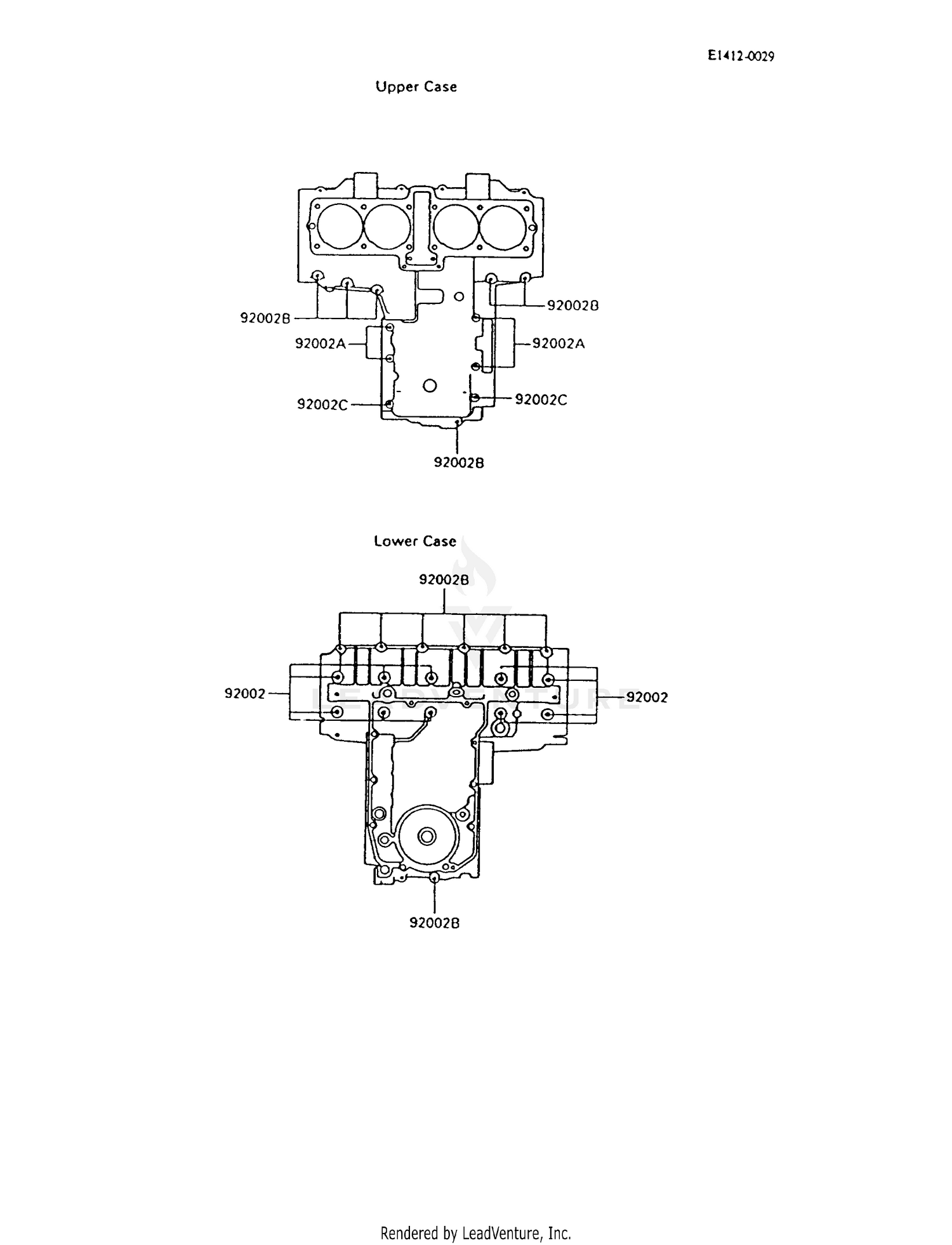 CRANKCASE BOLT PATTERN