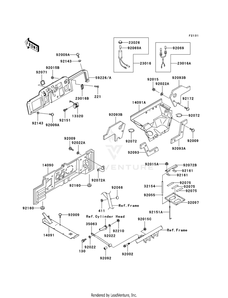 Frame Fittings Schematic
