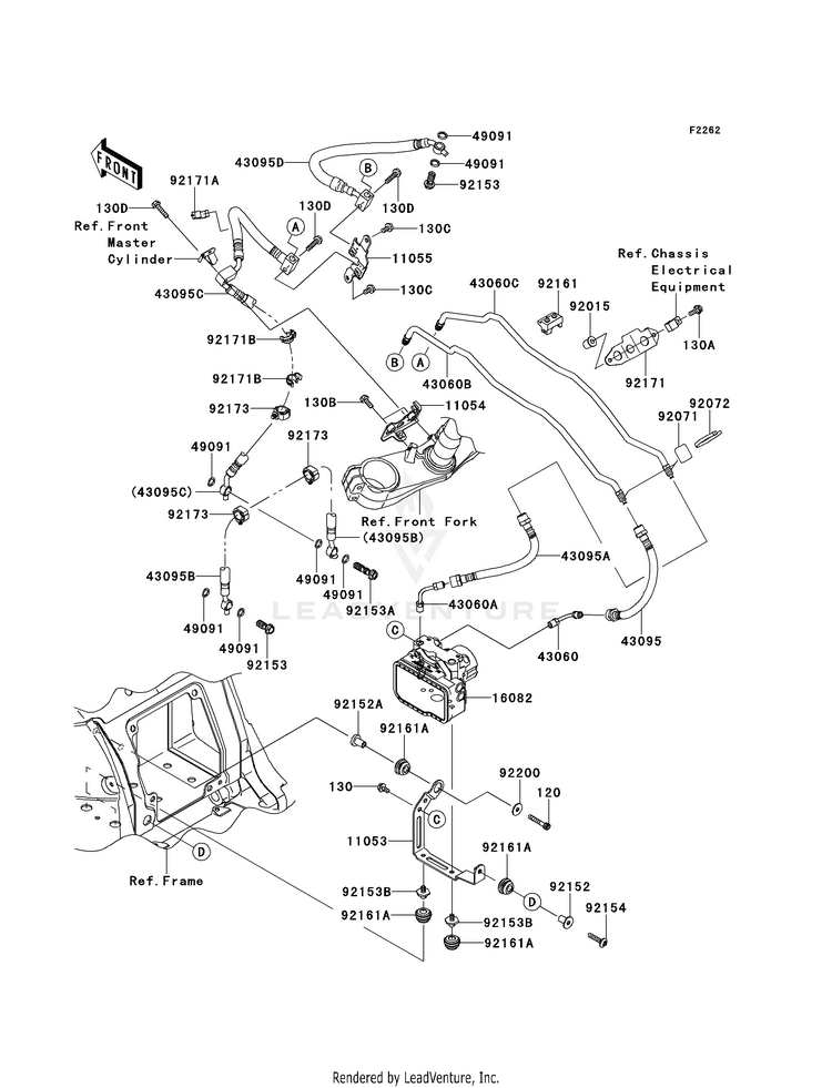Brake Piping Schematic