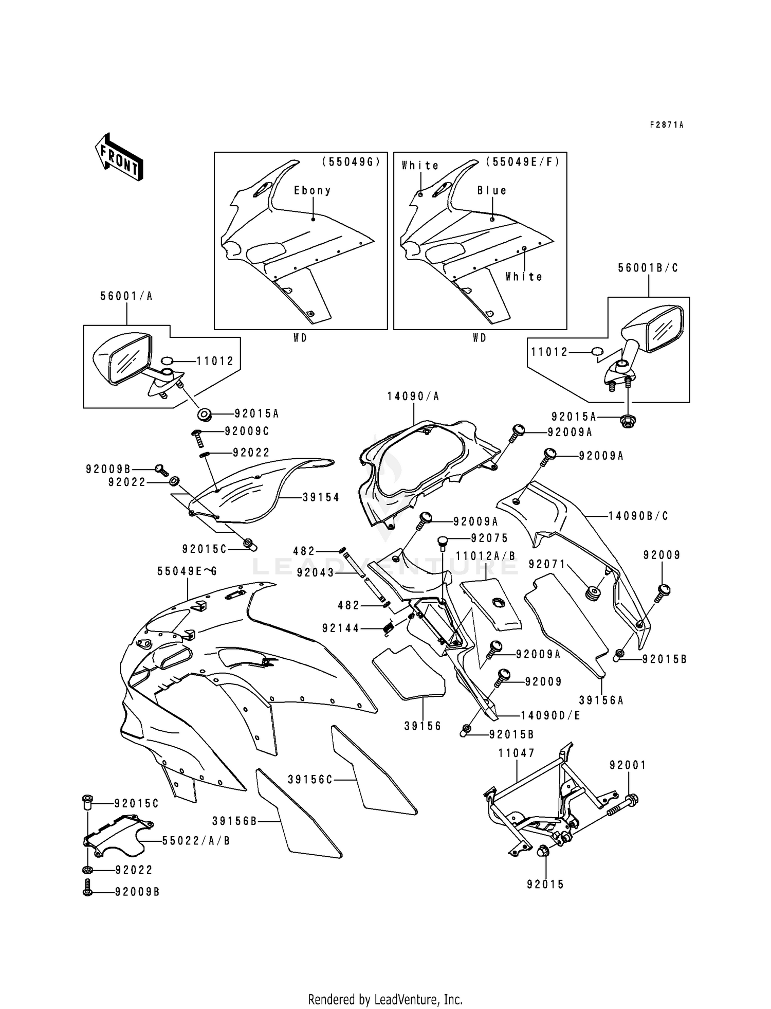 COWLING (ZX600-E2)