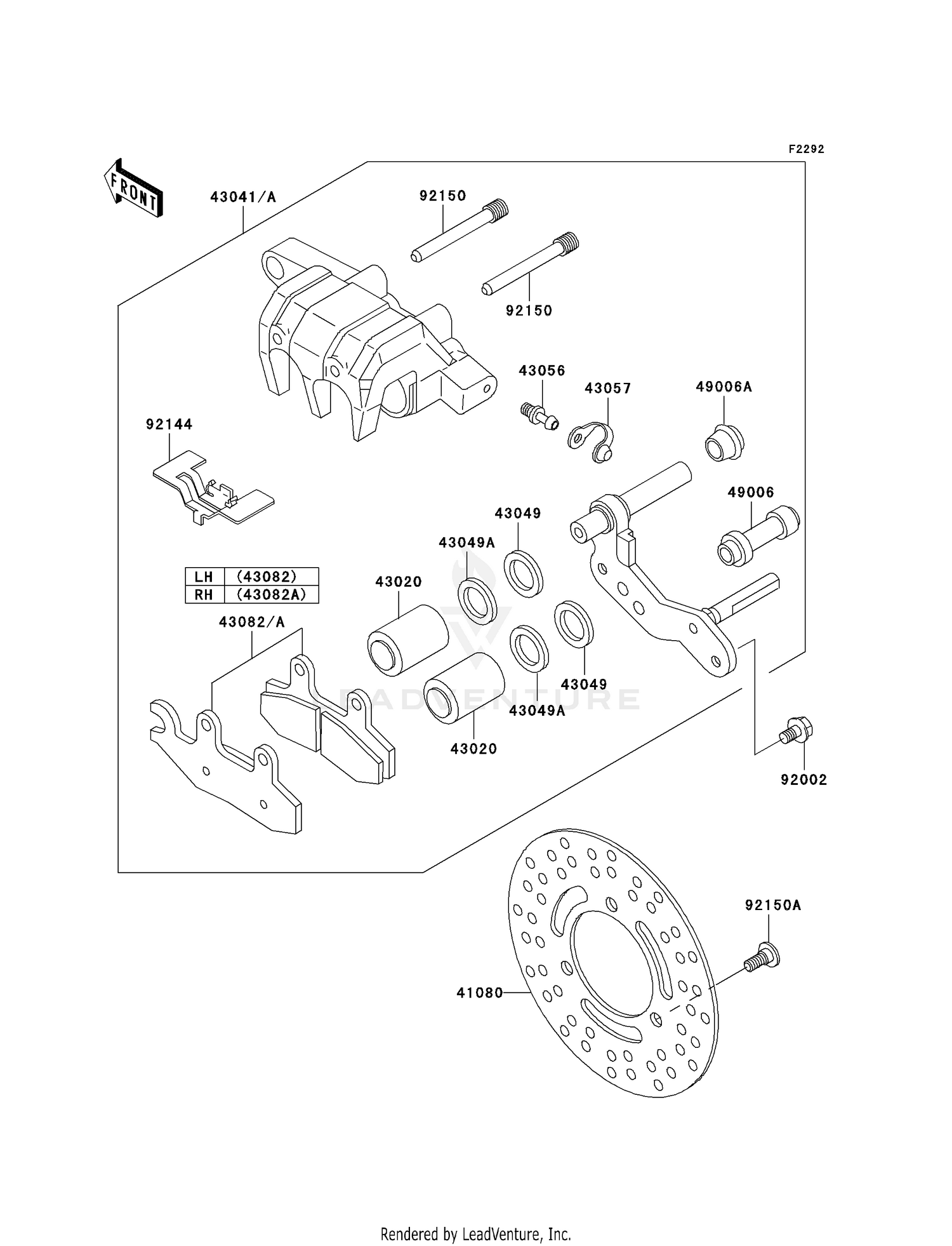 FRONT BRAKE (C15)