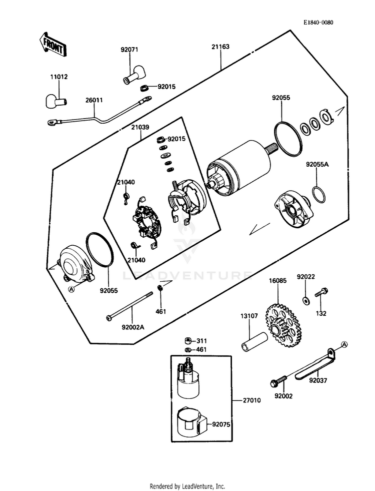 Starter Motor Schematic