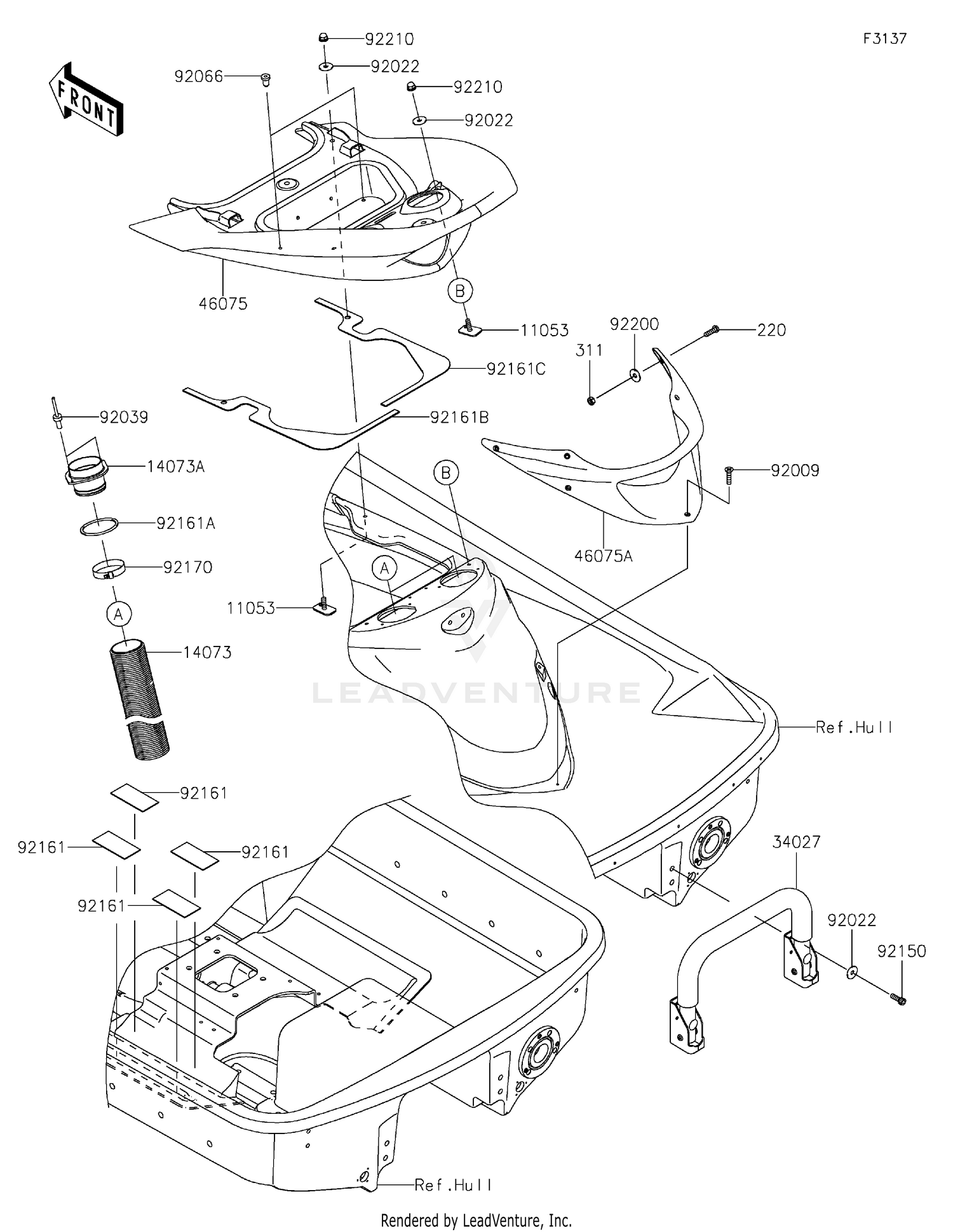 Hull Rear Fittings