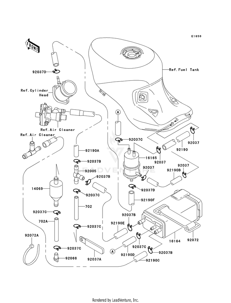 Fuel Evaporative System Schematic