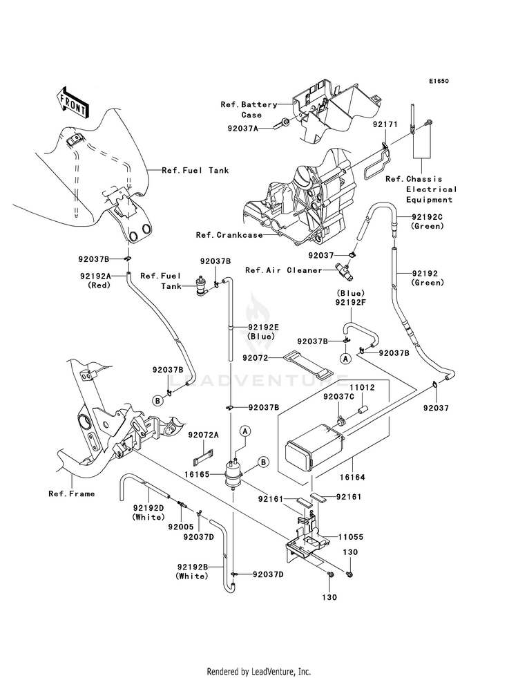 Fuel Evaporative System (Ca) Schematic
