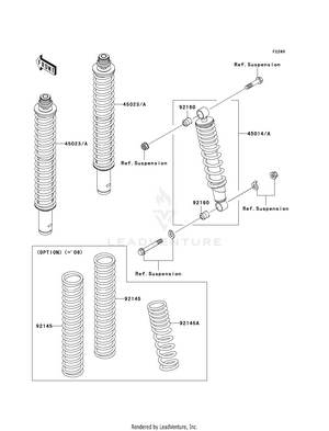 Shock Absorber(s) Schematic