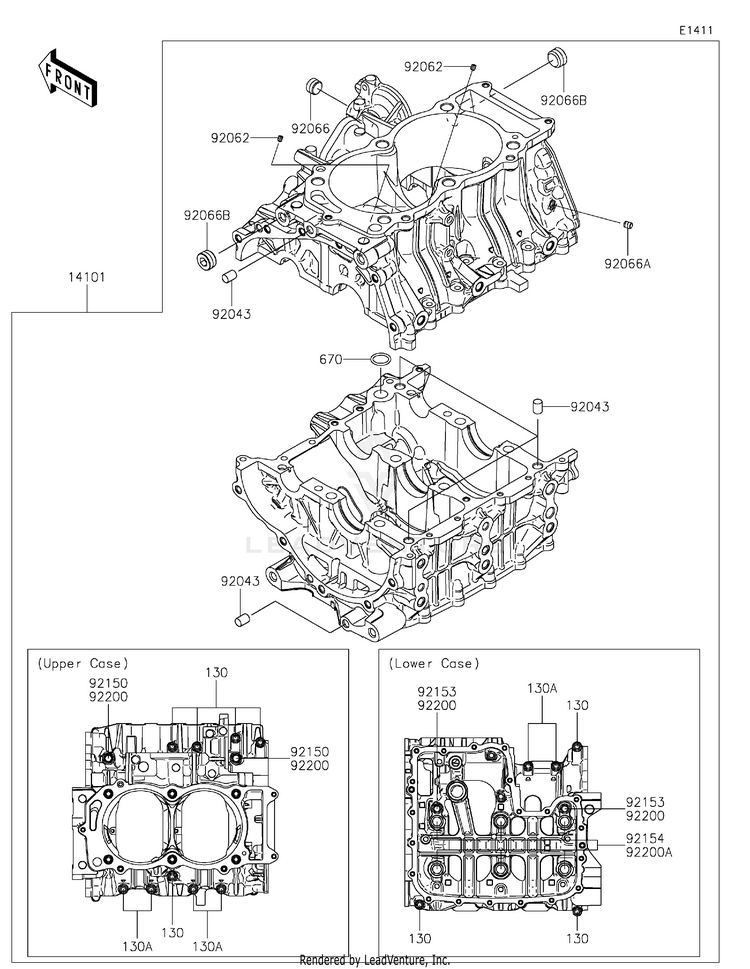 Crankcase Schematic