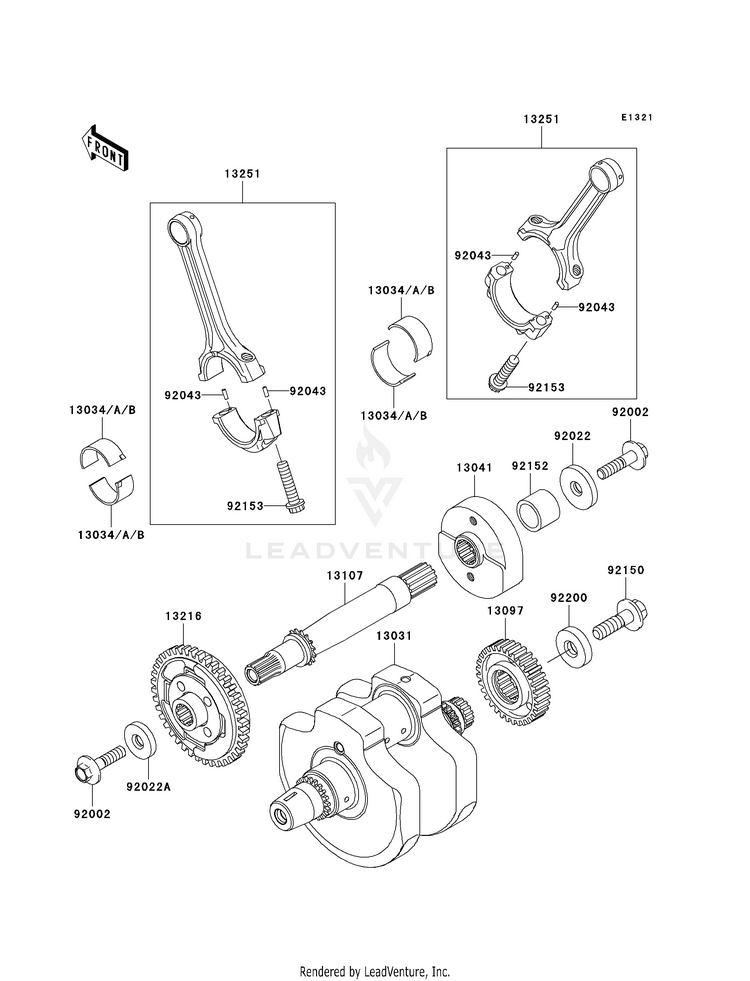 Crankshaft Schematic