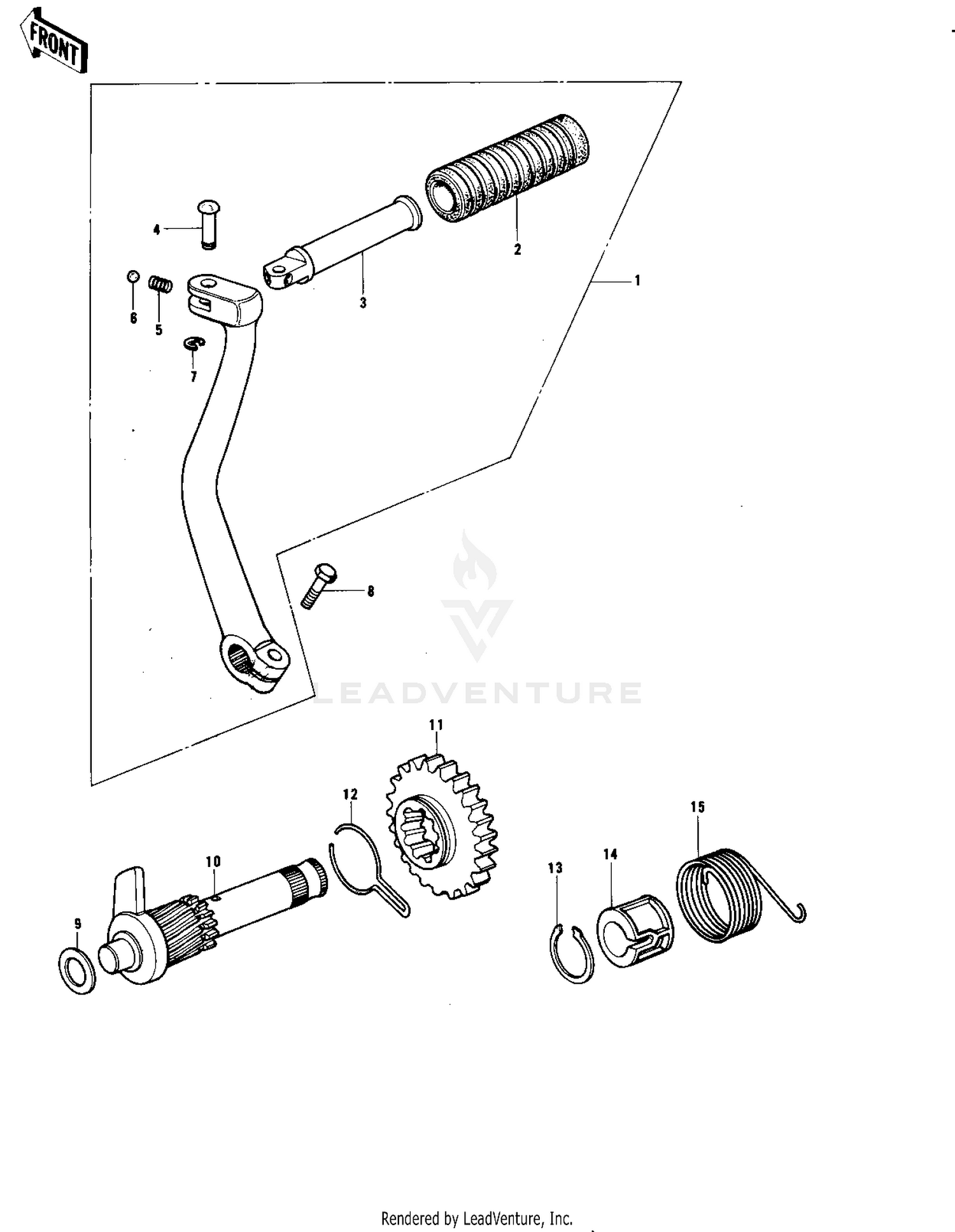 KICKSTARTER MECHANISM