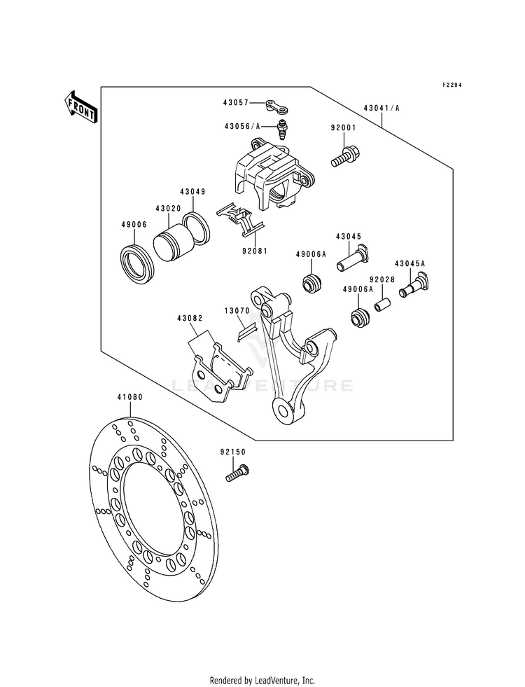 Rear Brake Schematic