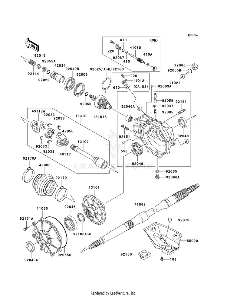 Drive Shaft Schematic