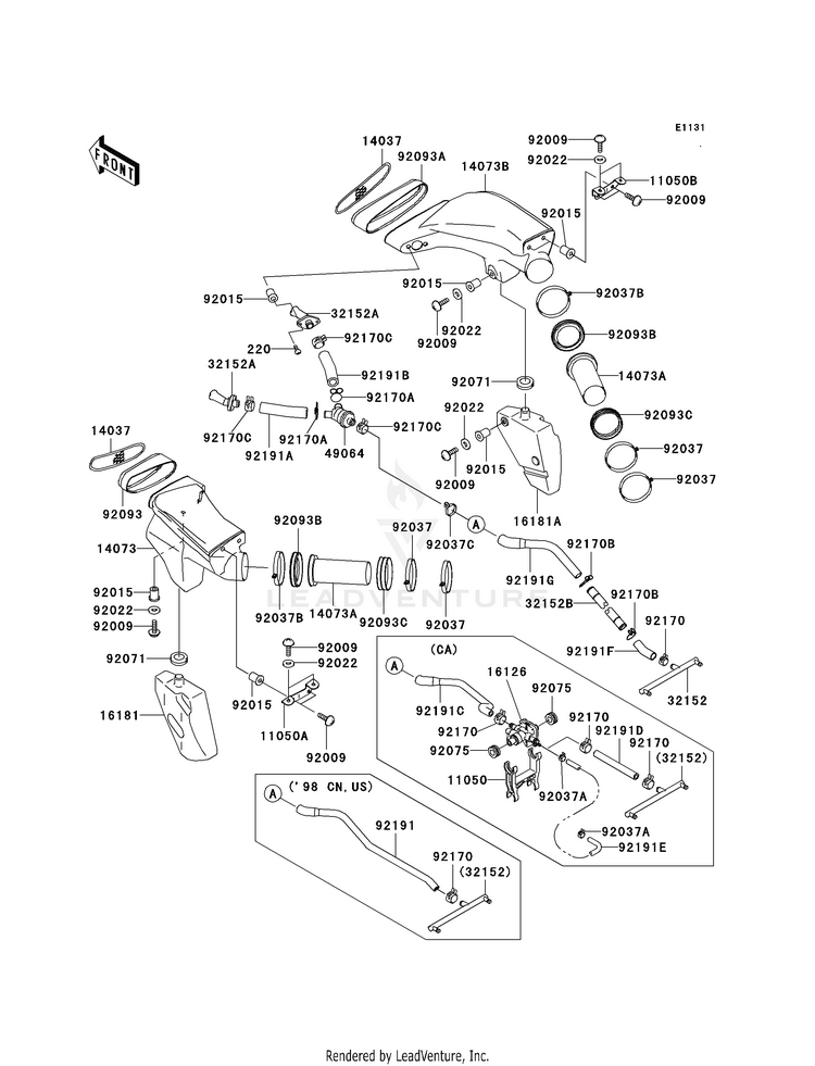 Air Duct Schematic