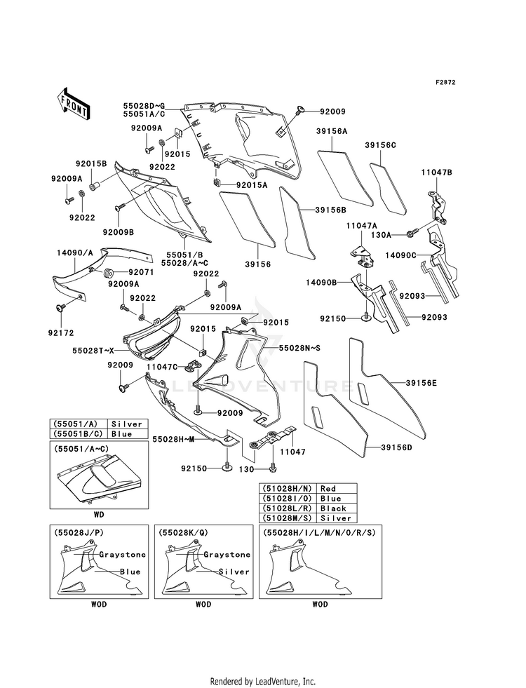 Cowling Lowers (E10/E11) Schematic