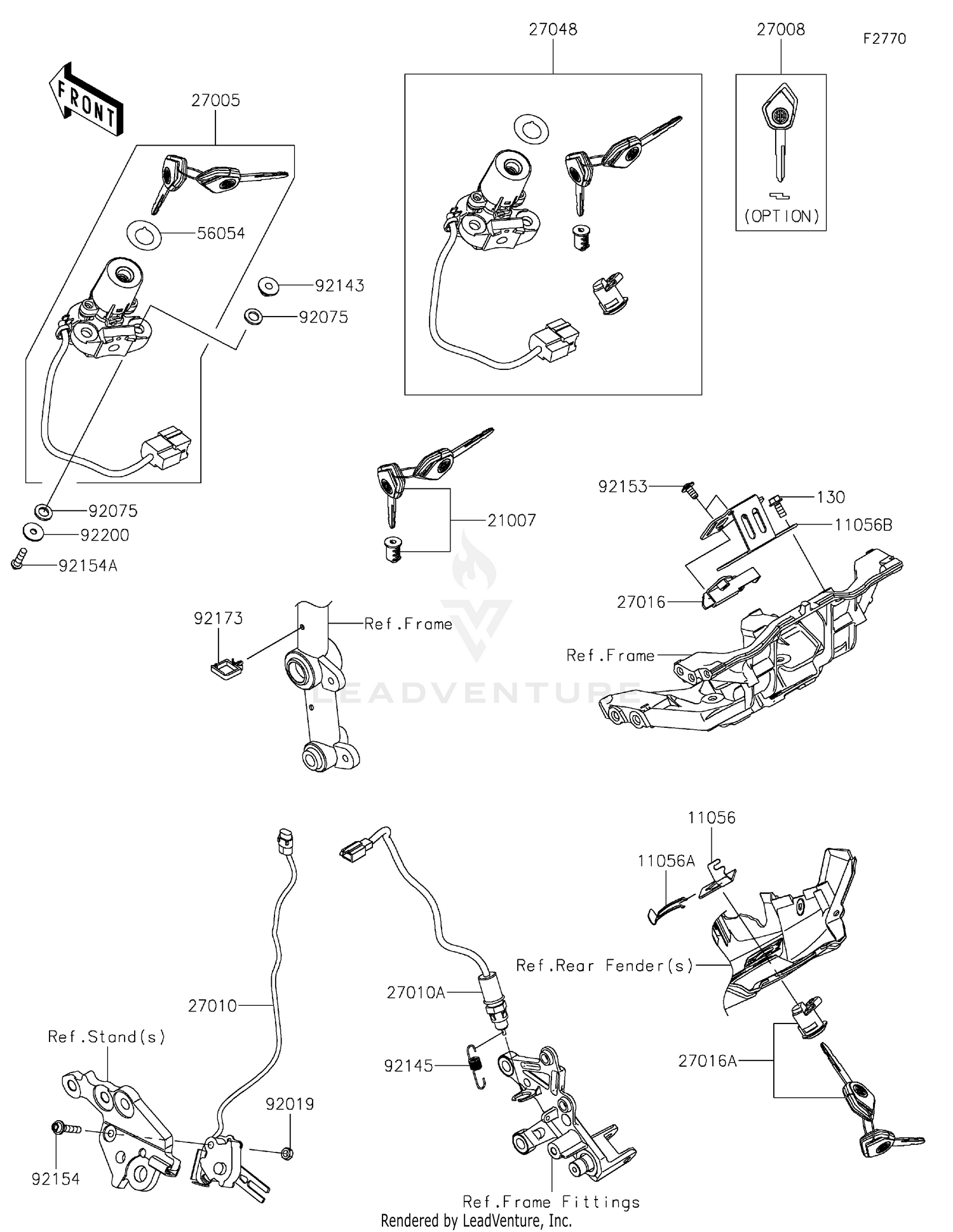 Ignition Switch/Locks/Reflectors