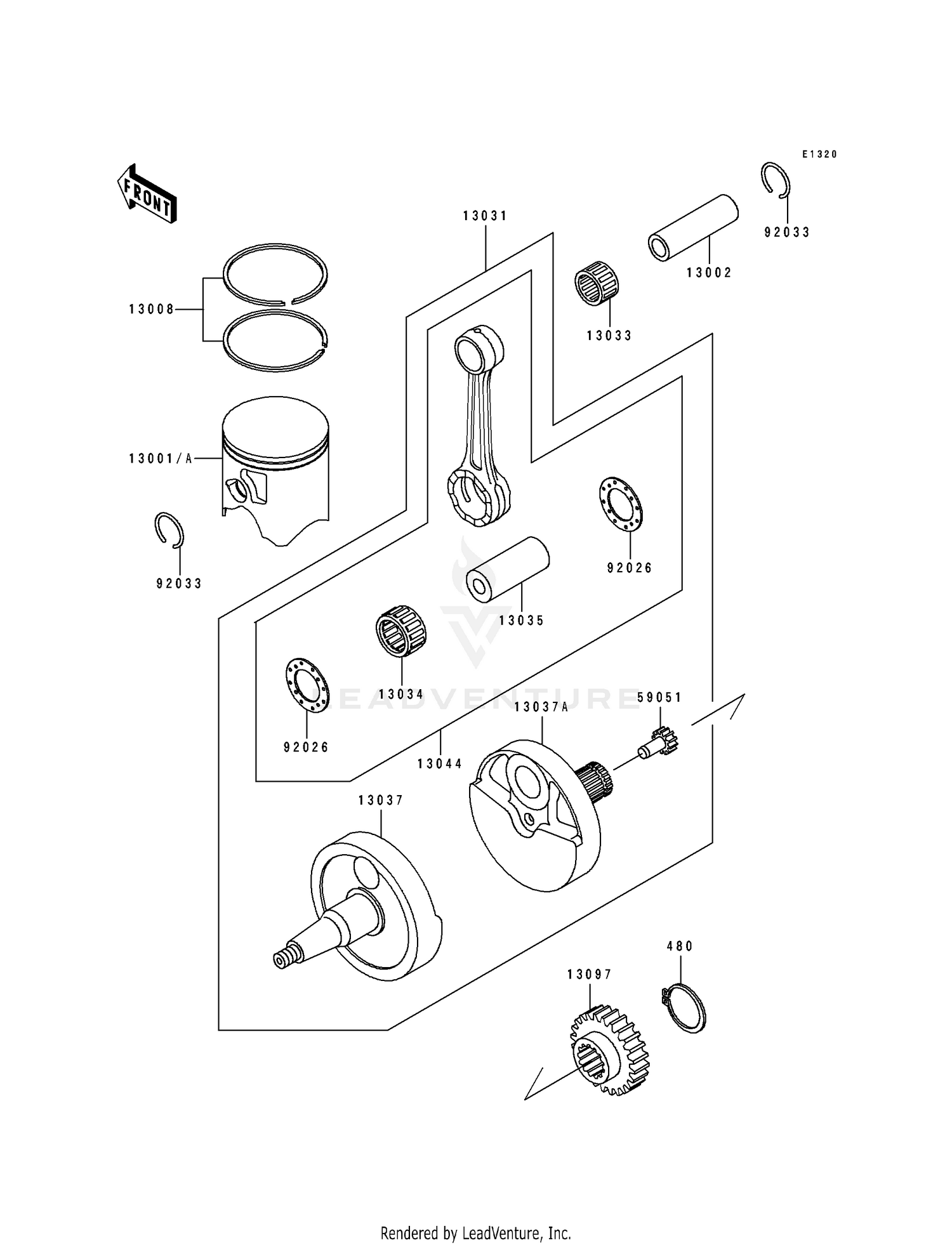 CRANKSHAFT/PISTON