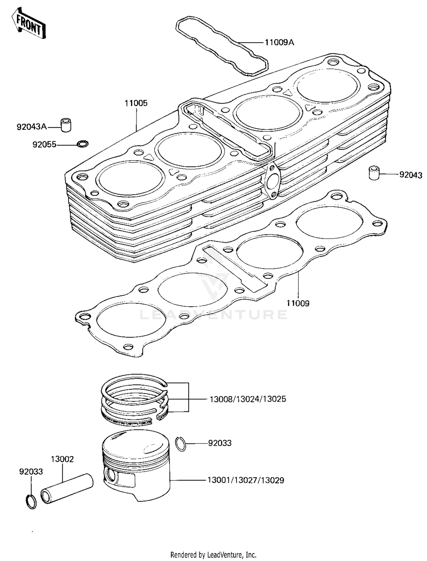 CYLINDER/PISTONS