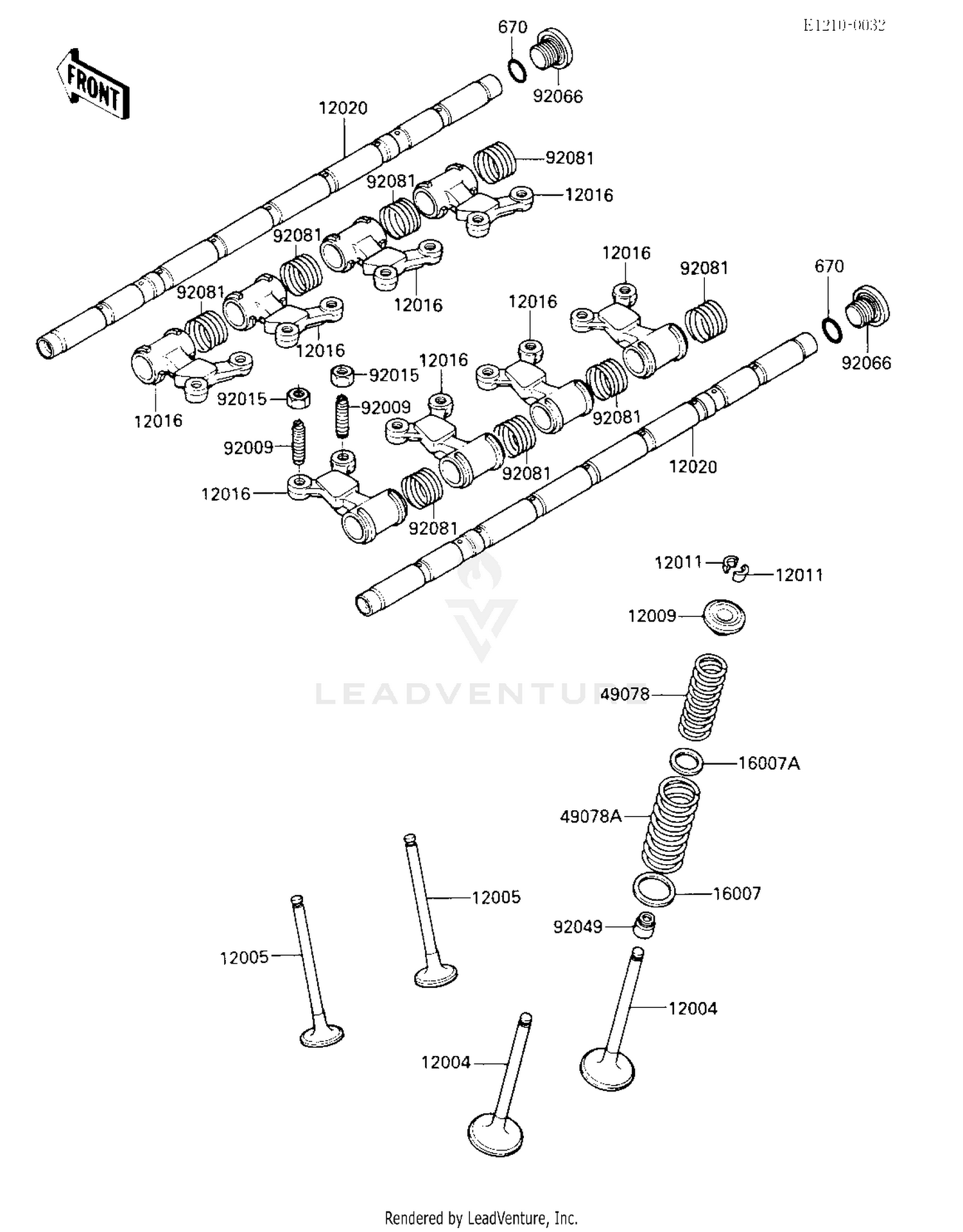 ROCKER ARMS/VALVES