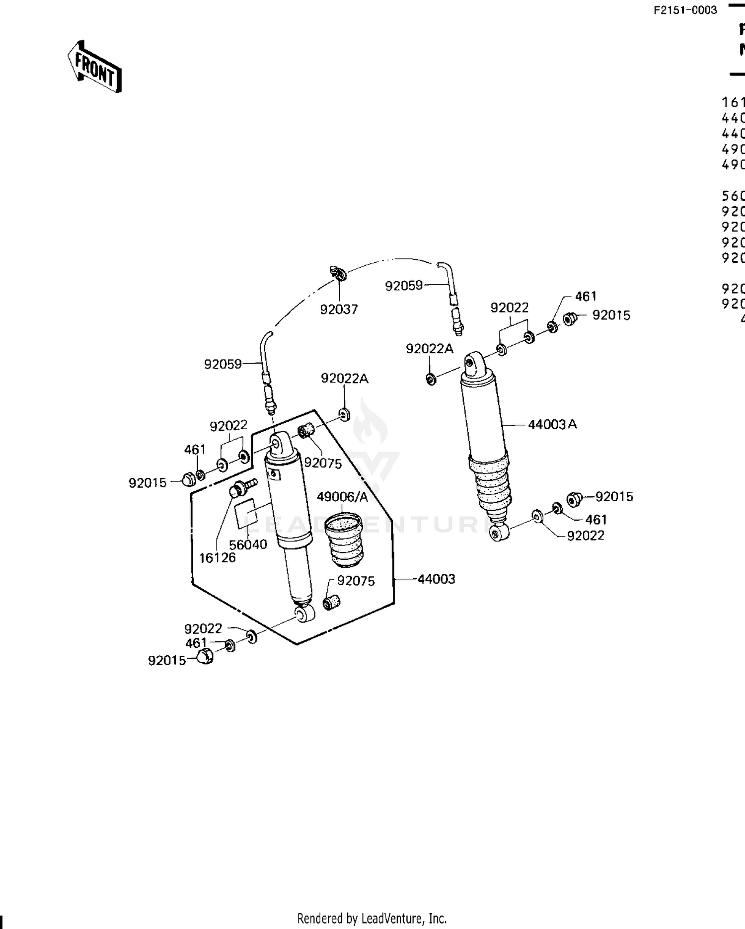 Assembly diagram