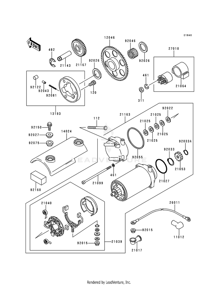 Starter Motor Schematic