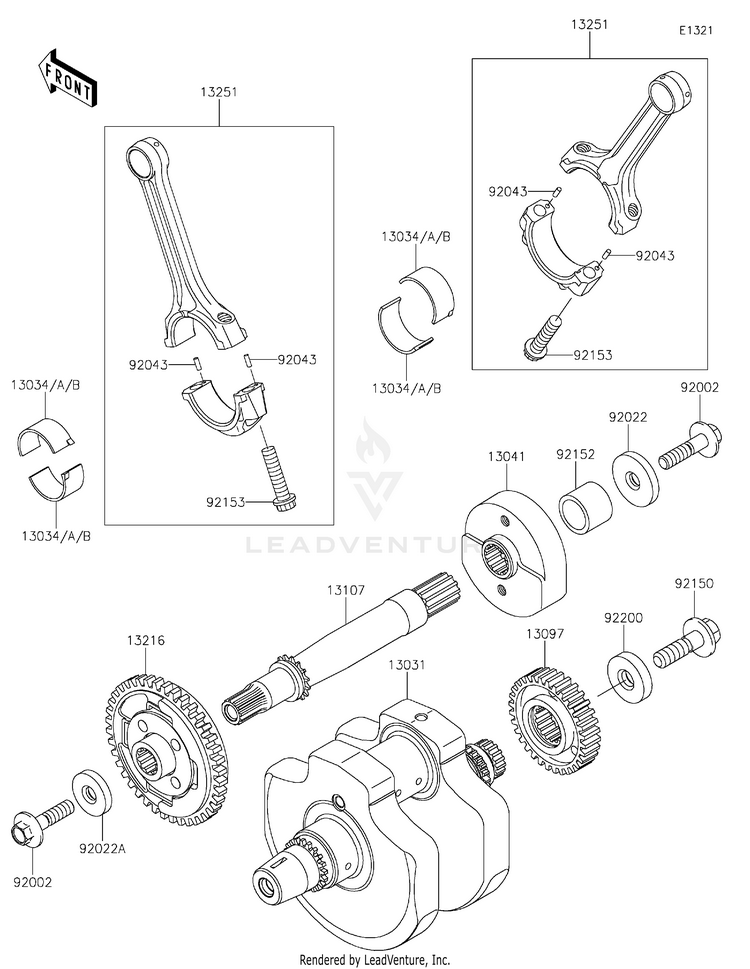 Crankshaft Schematic