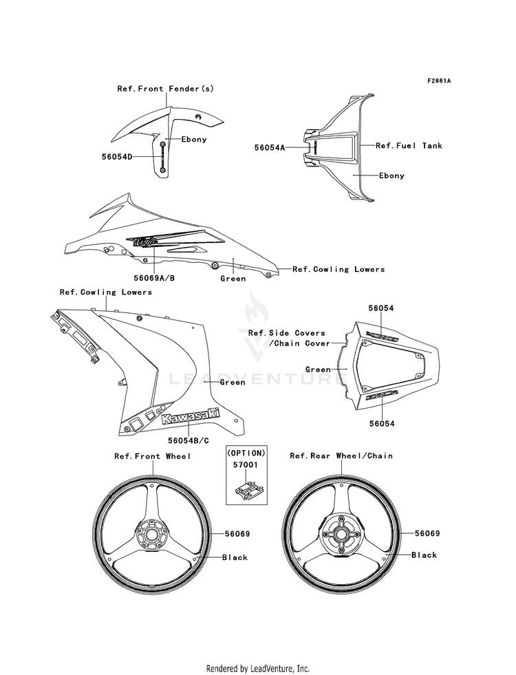 Decals (Green)(Kbf) Schematic