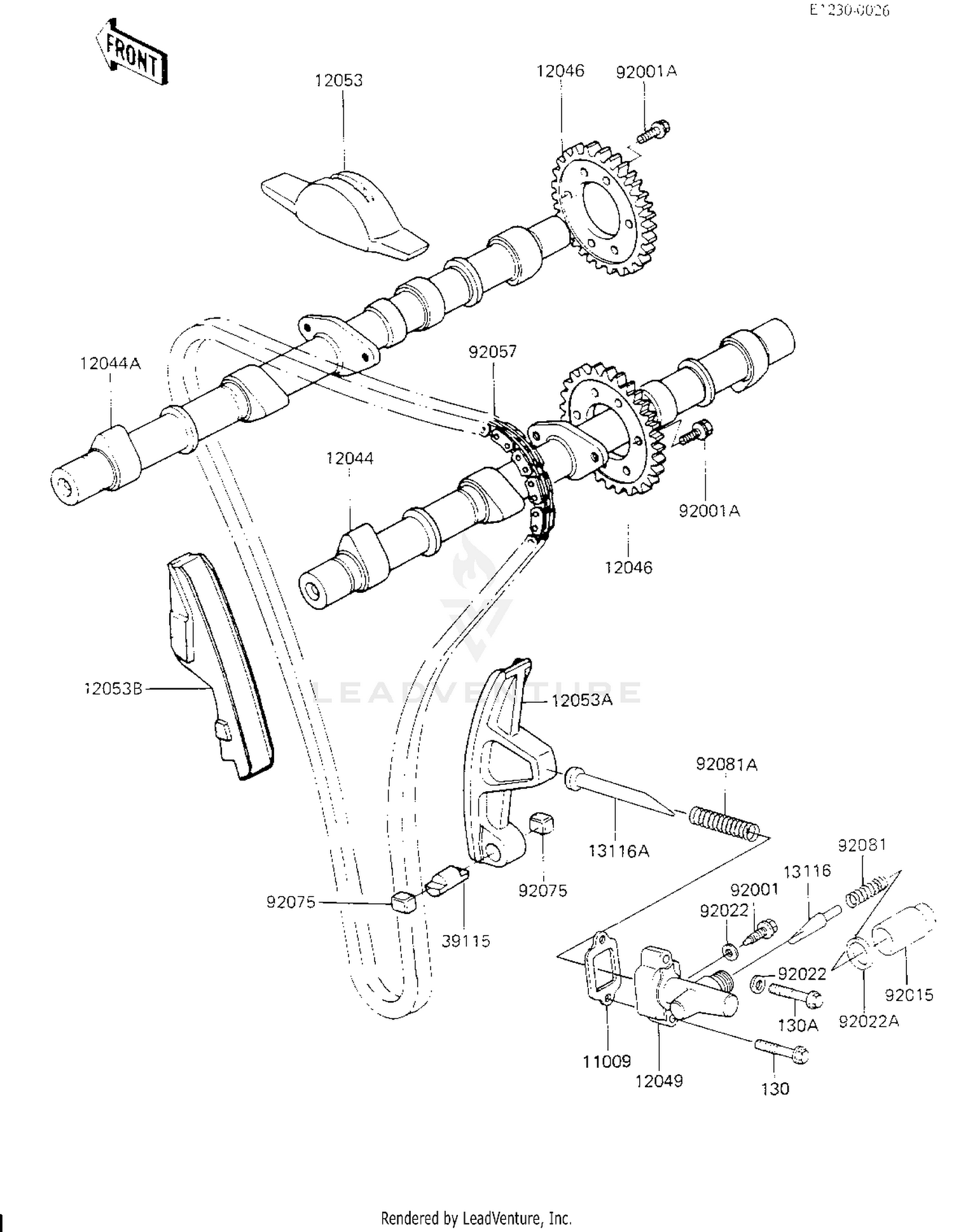CAMSHAFTS/CHAIN/TENSIONER