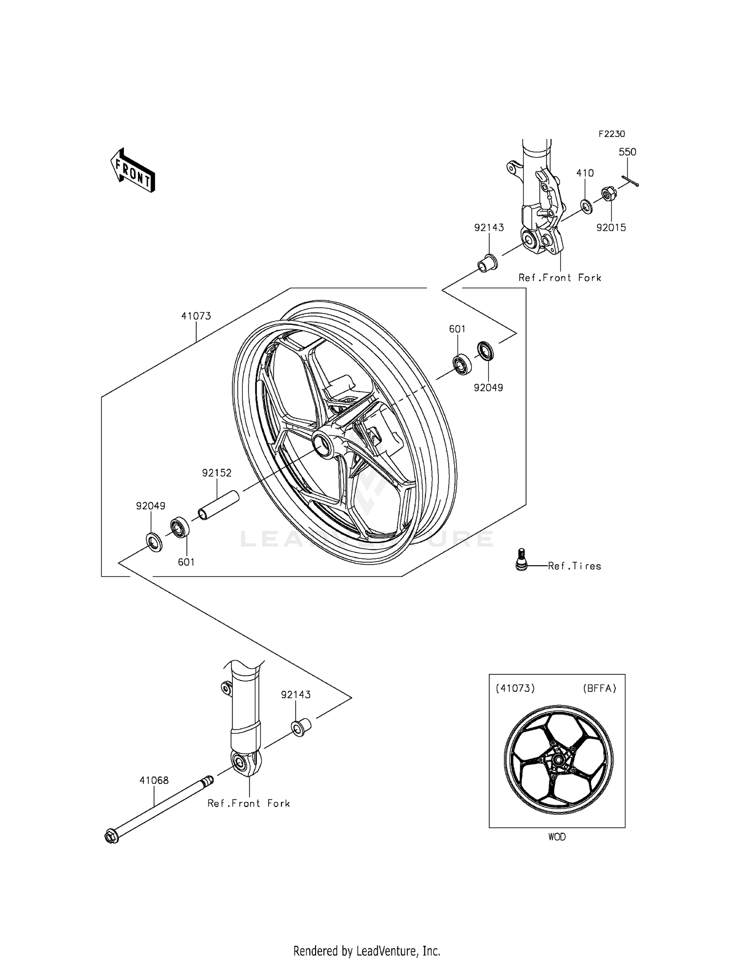 FRONT WHEEL