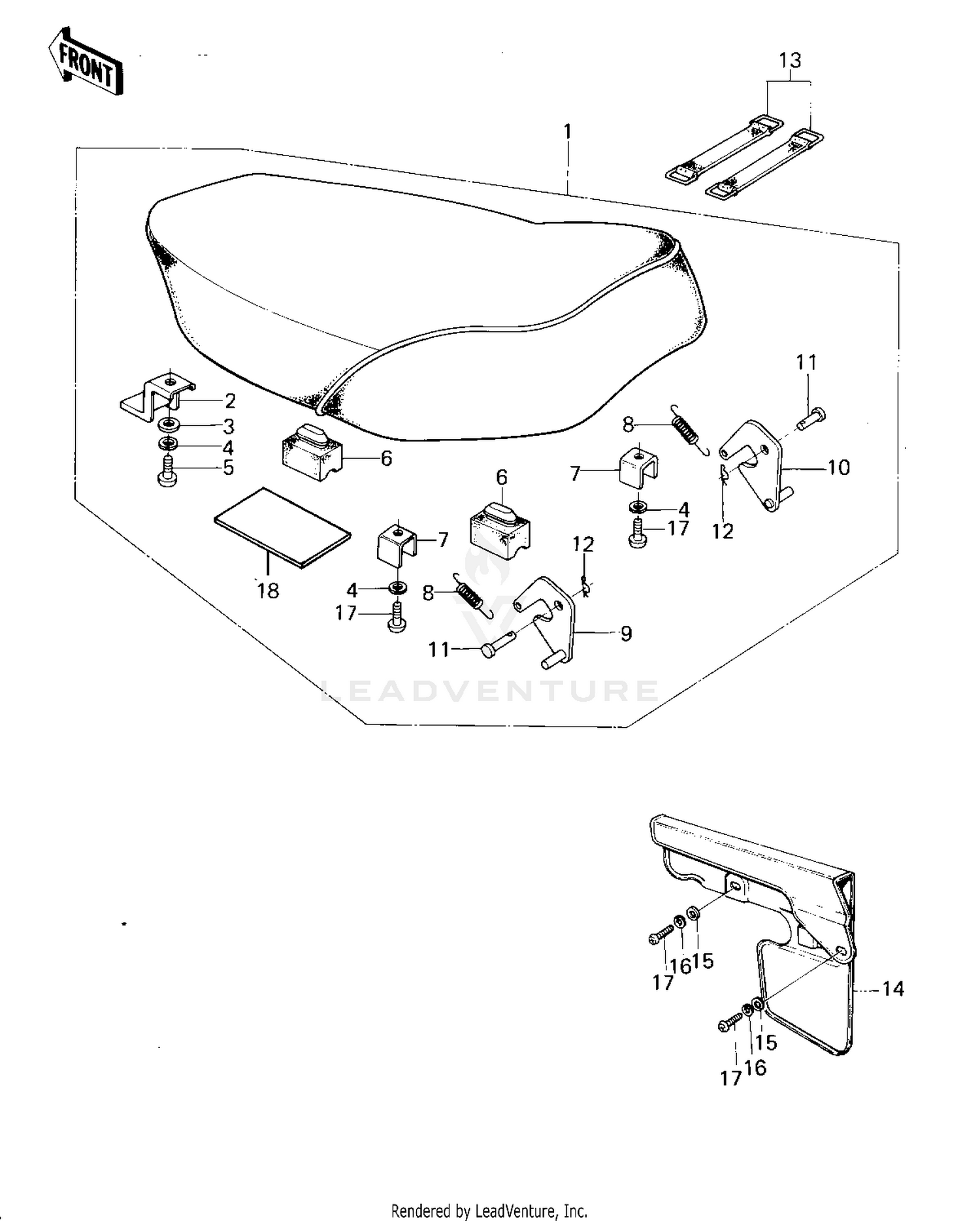 SEAT/CHAIN COVER