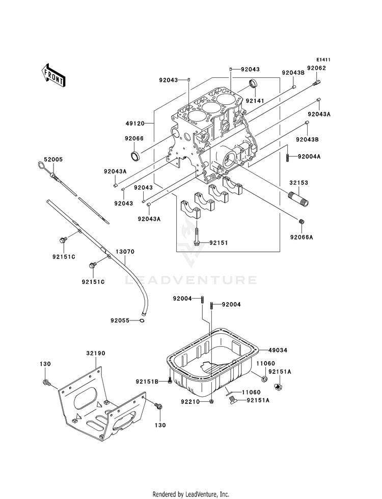 Crankcase Schematic