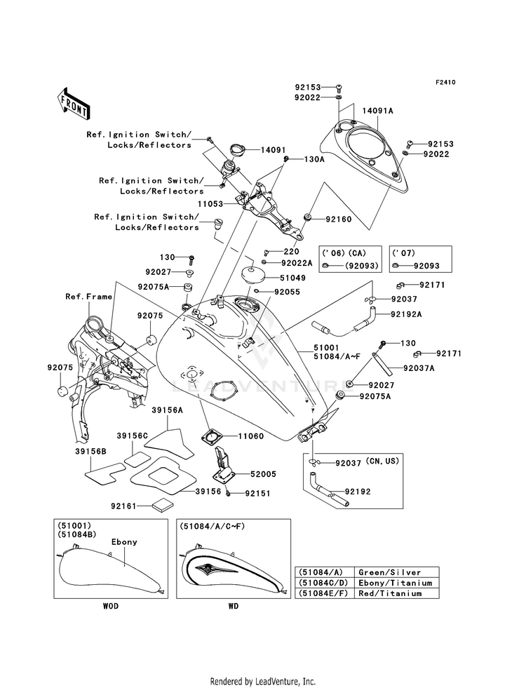 Fuel Tank (D6f/D7f/D7fa) Schematic