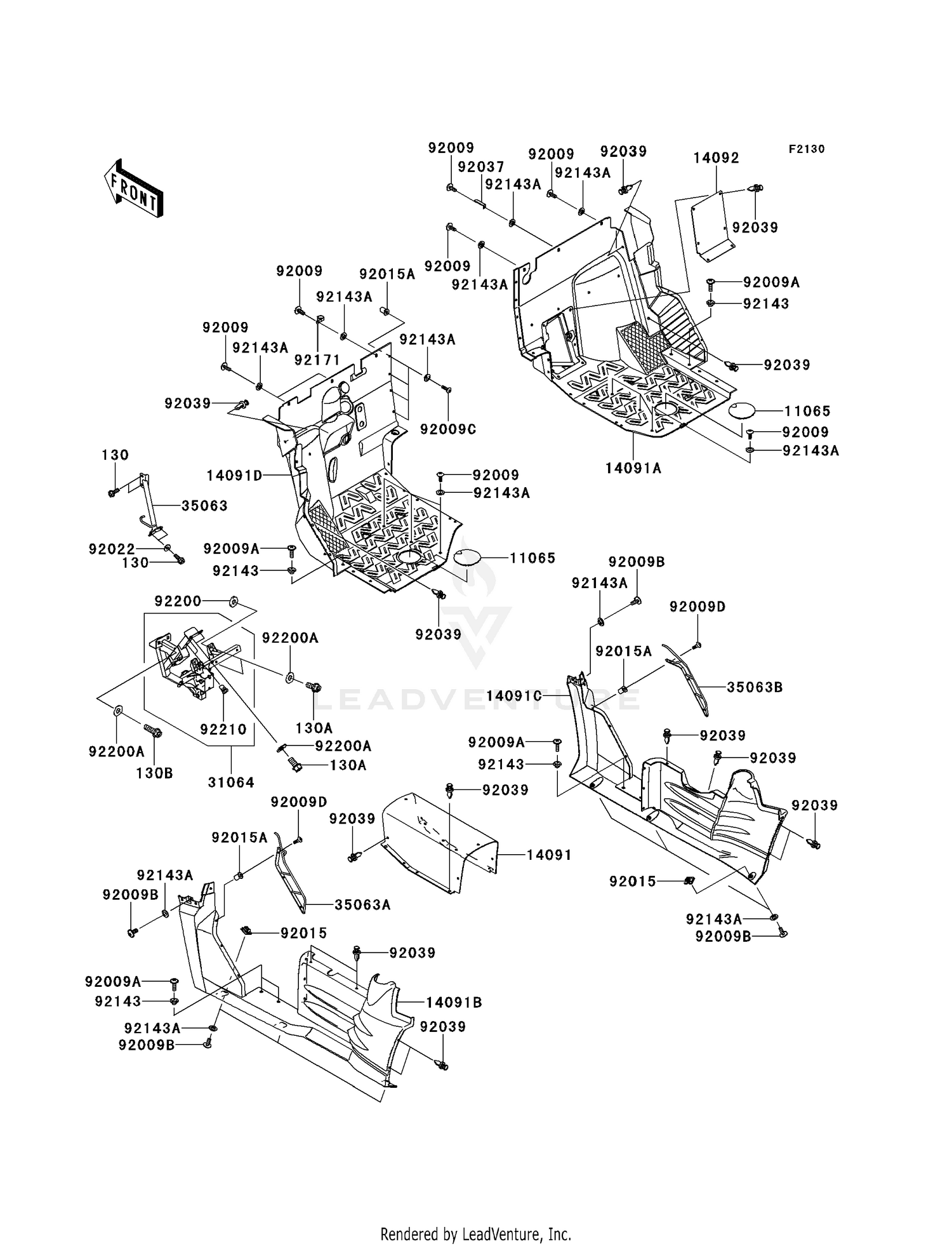 FRAME FITTINGS (FRONT)