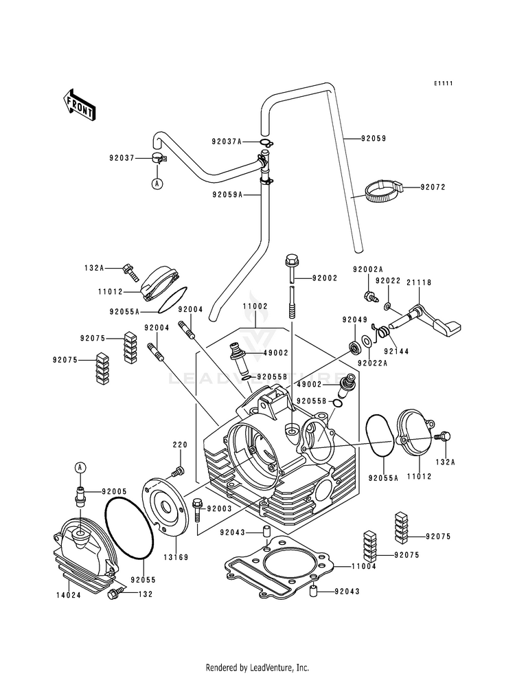Cylinder Head Schematic