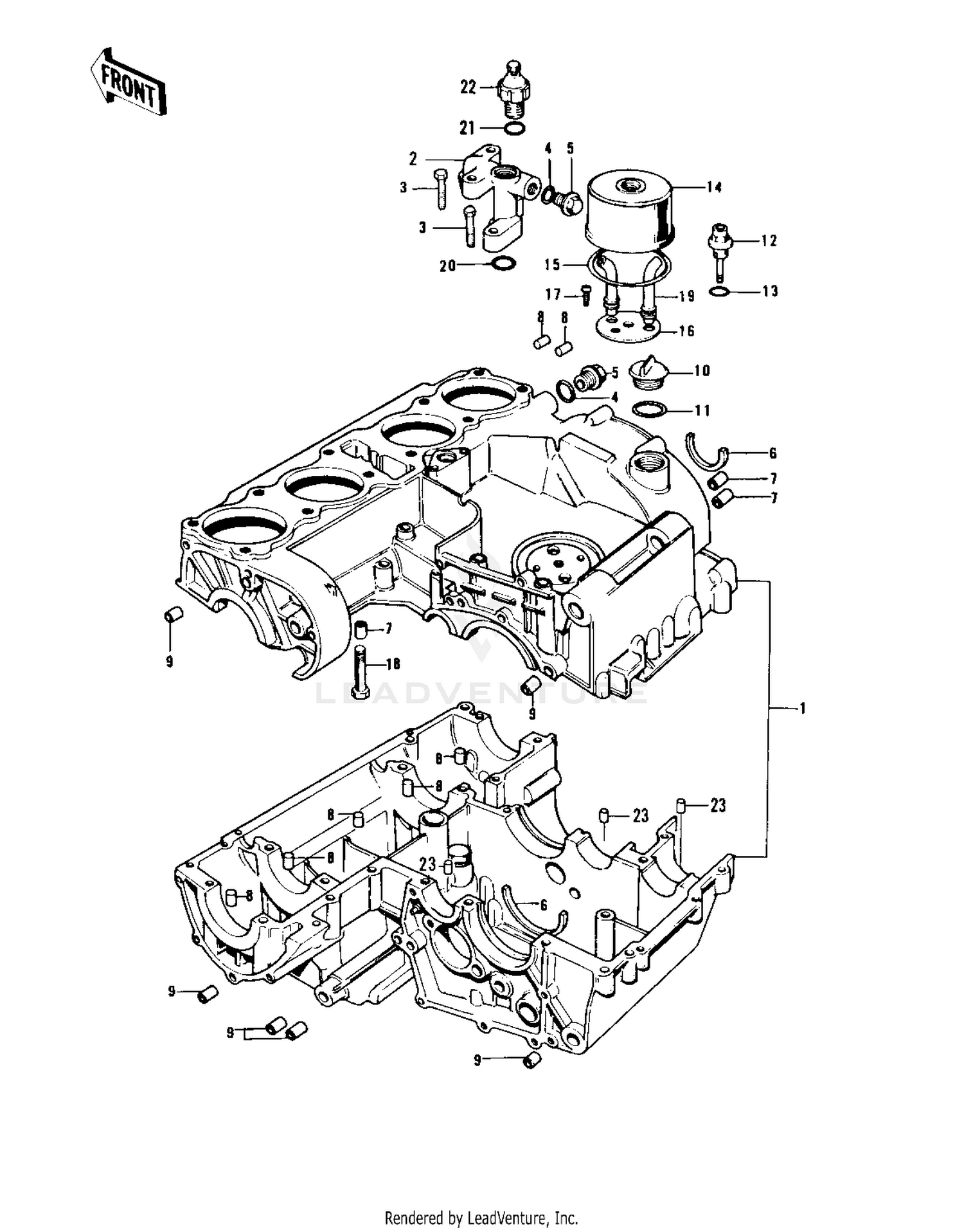 CRANKCASE/BREATHER COVER